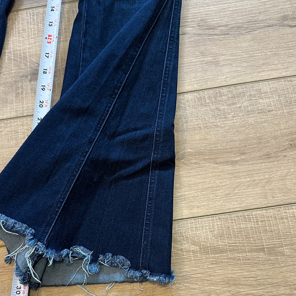 Flying Monkey Navy Flare Jeans - Picture 7 of 8